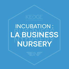 Incubation : la business nursery - KEDGE