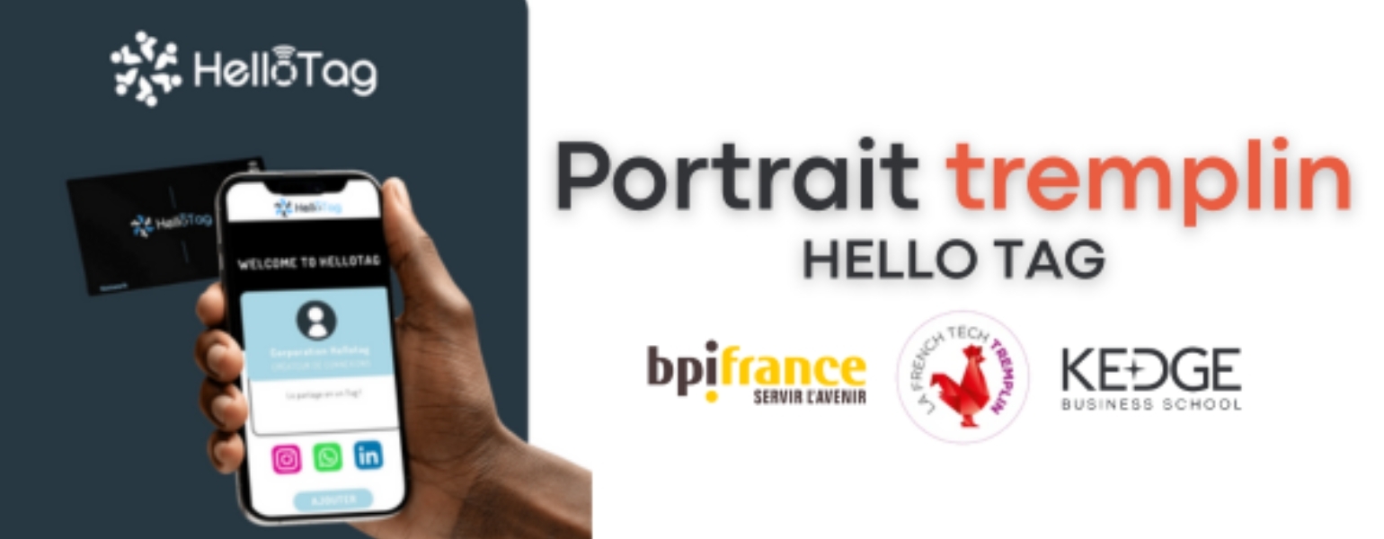 Hello Tag : le partage en un tag - Kedge Business School